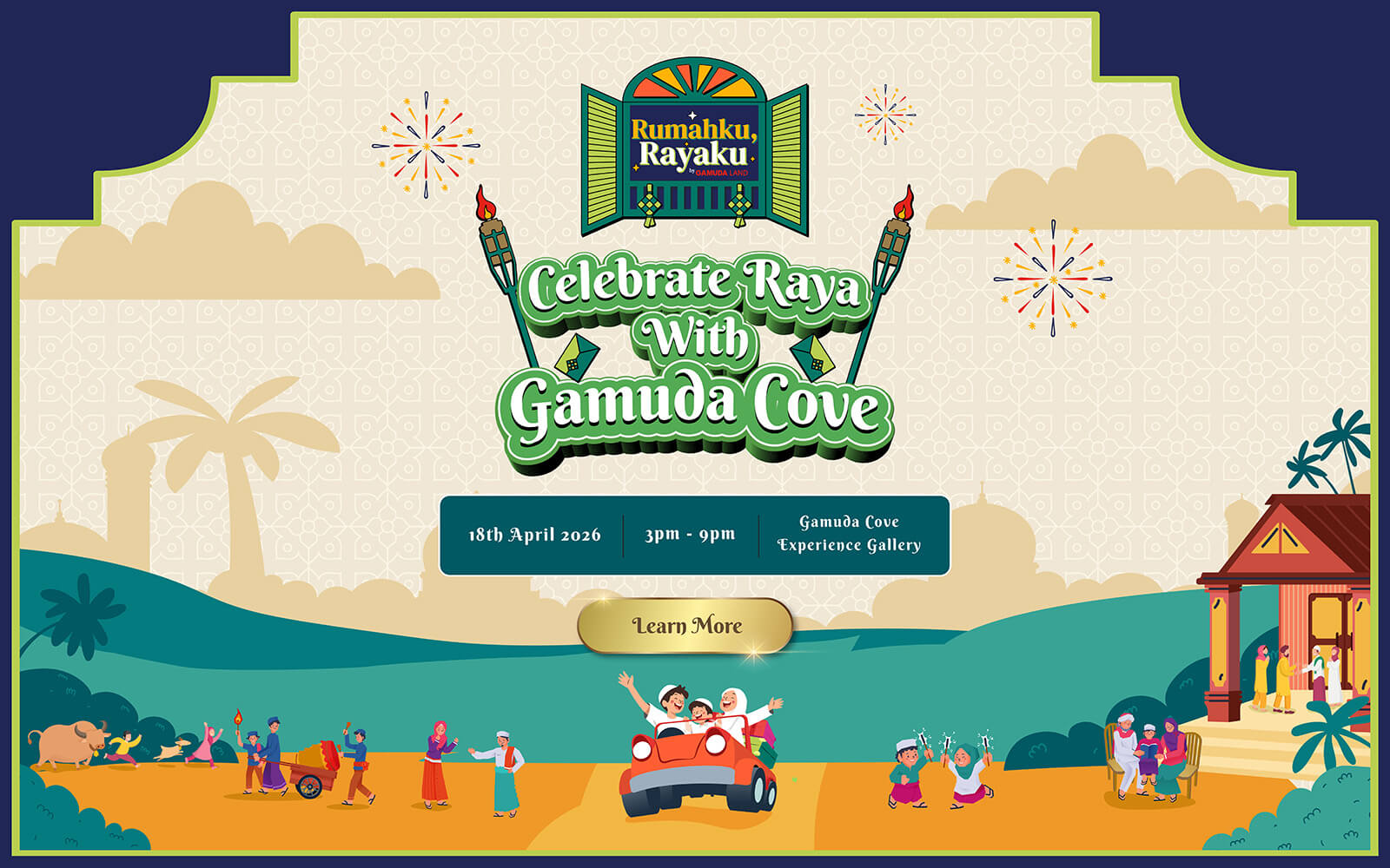 Rumahku, Rayaku at Gamuda Cove